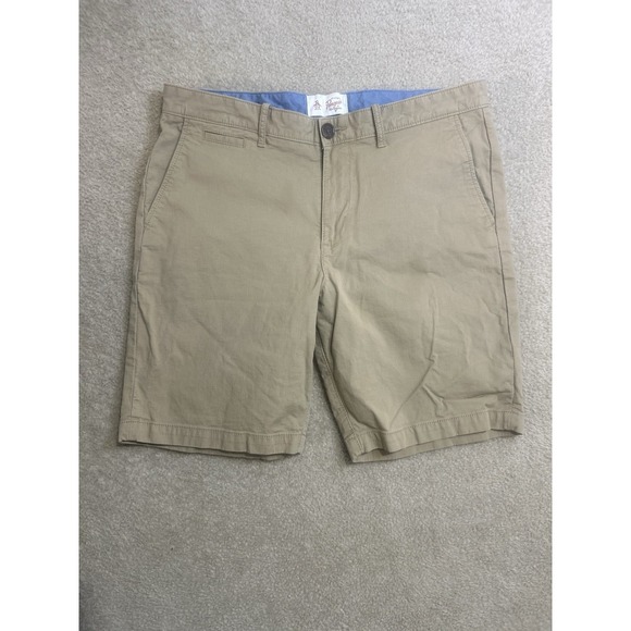Original Penguin Other - Original Penguin by Munsingwear Size 34 Khaki Shorts Mens Stretch‎ Pockets